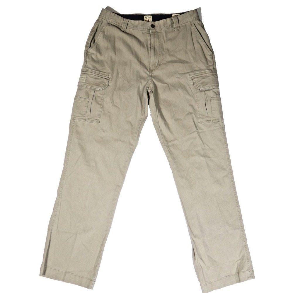 RedHead Men's 34x34 Tan Cargo Pants Khaki Outdoor Utility Work Cotton Twill